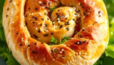 Knuspriger Börek mit Veggie Hack