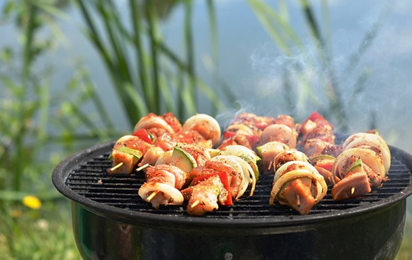 Jackfruit am Spieß