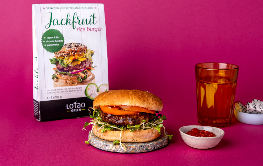 Jackfruit Reis Burger - Carpacchio