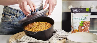 Entdecke die bio-veganen Lebensmittel aus der Kategorie Schnelle Küche von Lotao