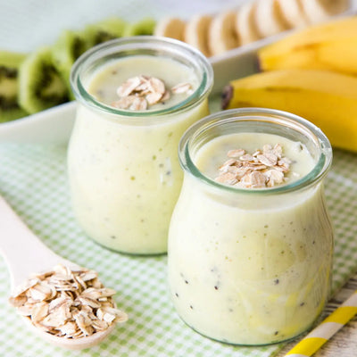 Veganes BIO Haferproteinpulver von Lotao als proteinreiche Ergänzung für Shakes