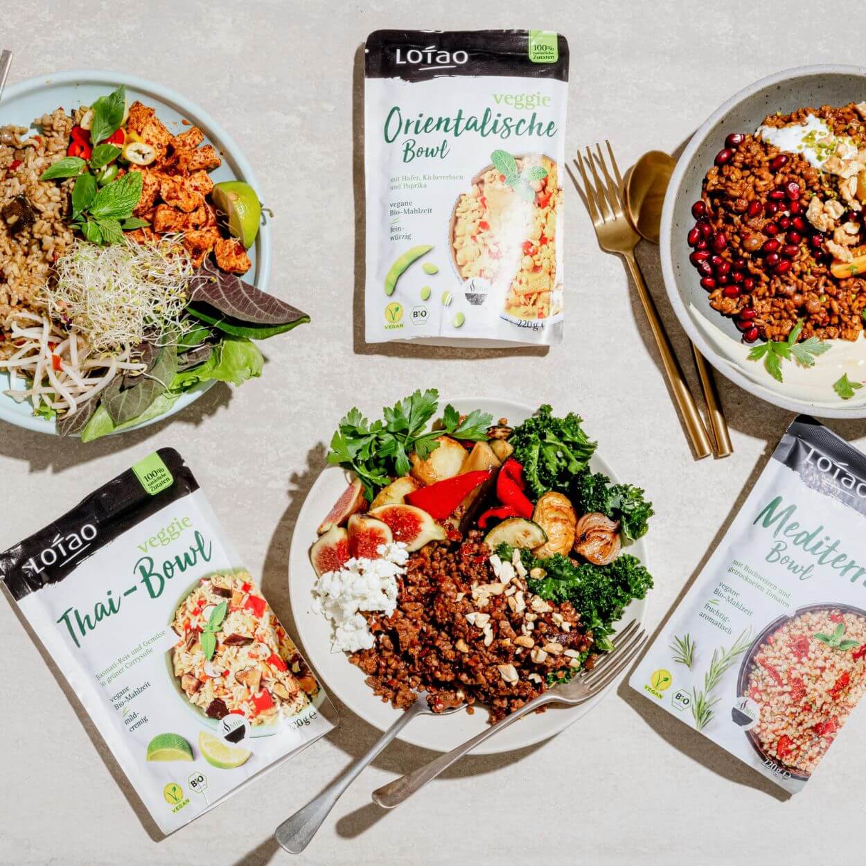 Lotao bietet bio-vegane Fertiggerichte für den schnellen und leckeren Genuss an
