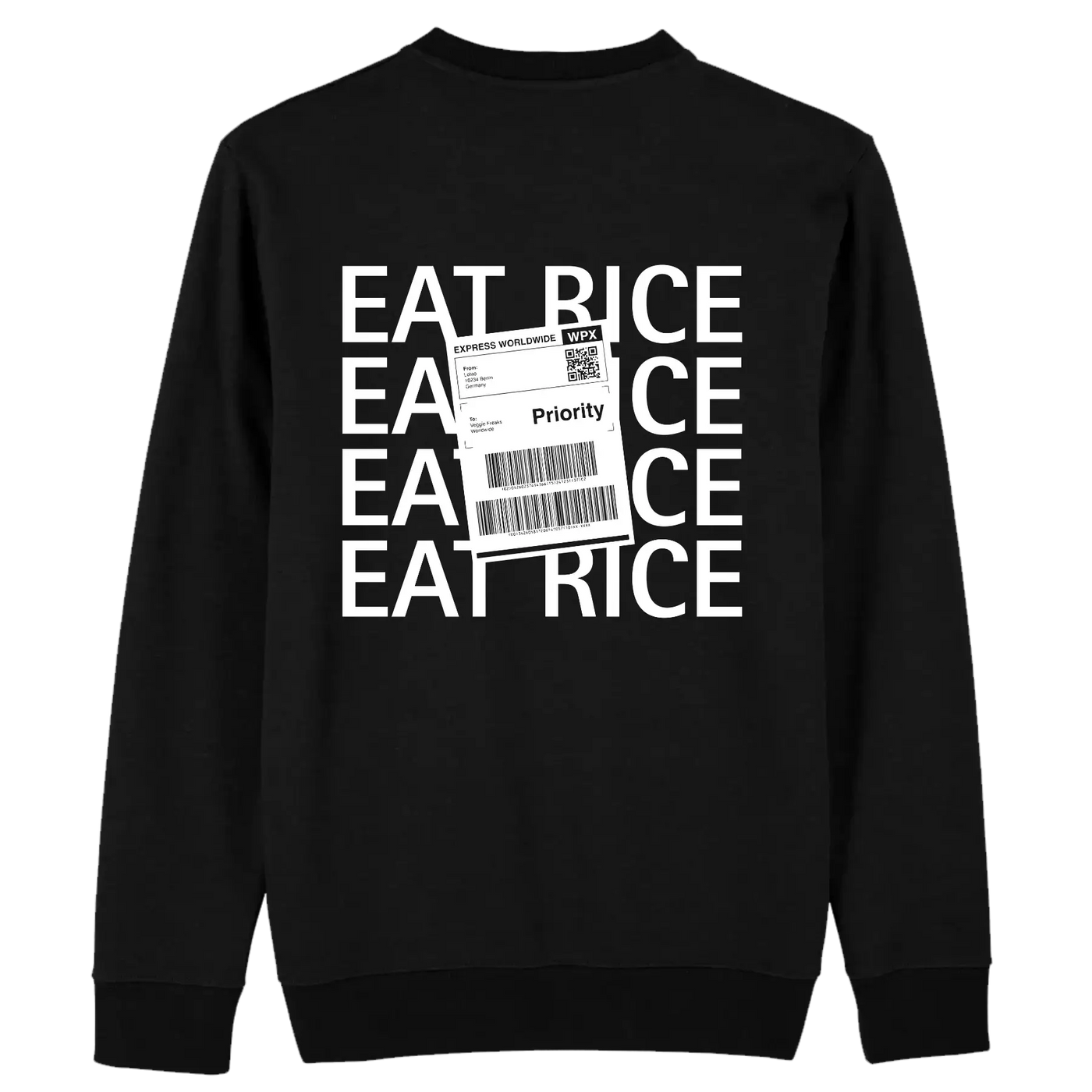 Lotao Merchandise Sweater Eat Rice für alle Reis-Fans Packshot der Rückseite