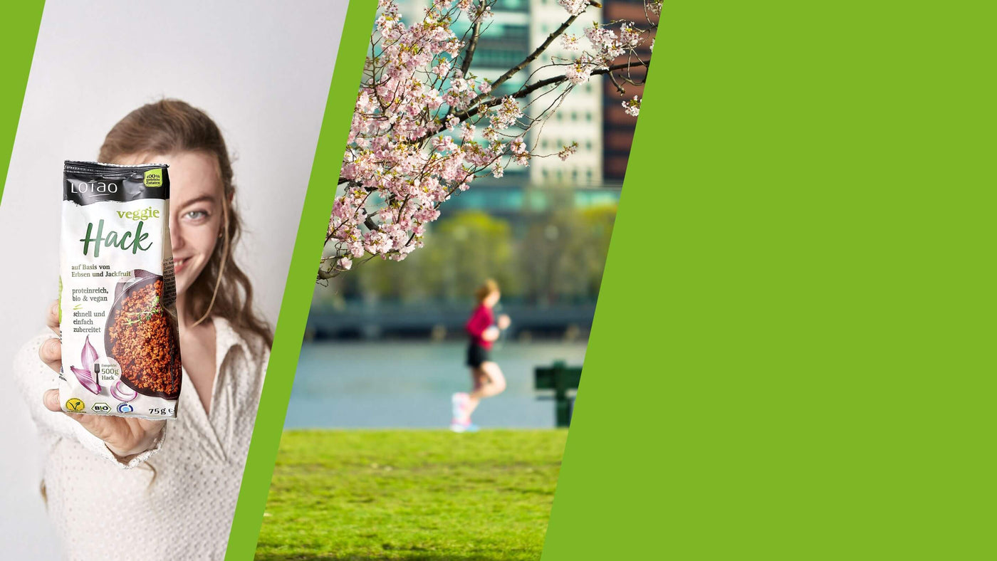 Mit Lotaos Veggie Hack proteinreich und fit in den Frühling