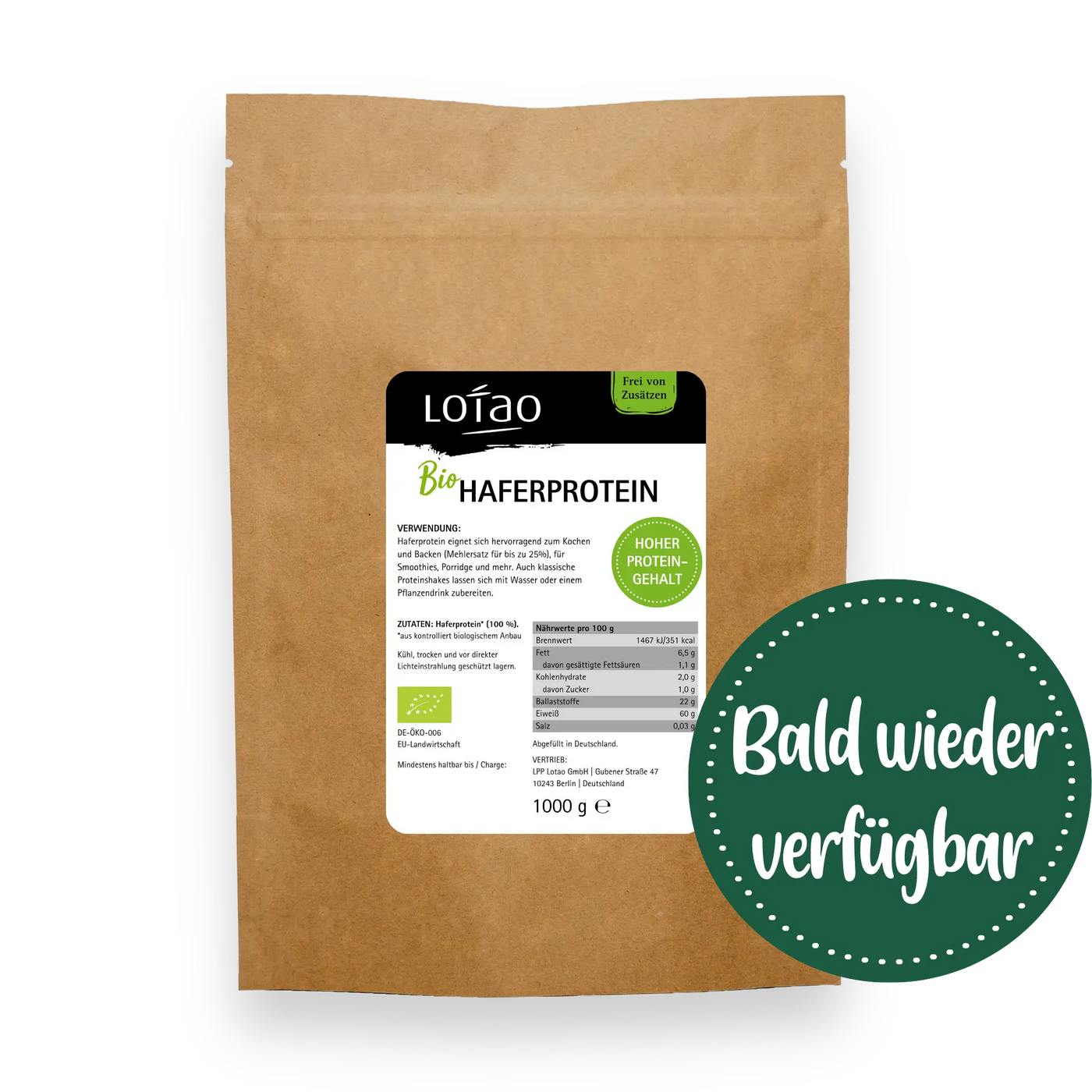 Haferprotein 1kg