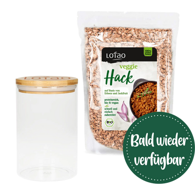Spar-Set 1kg Veggie Hack & Vorratsglas