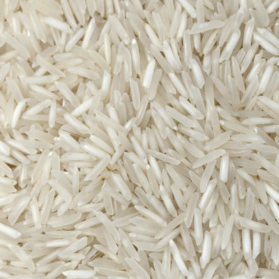 Reiskörner des Bio Basmatireis weiß von Lotao