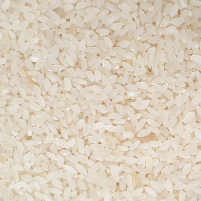 Reiskörner des Bio Rundkornreis weiß von Lotao