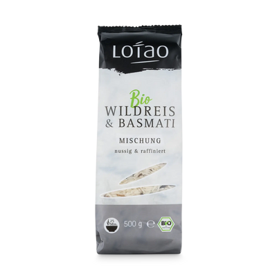 Bio Wildreis Basmati Reis Mischung von Lotao in der 500g Packung