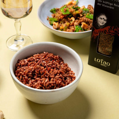 Roter Reis von Lotao in Bio-Qualität