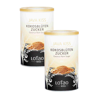 Lotao Java Kiss Kokosblütenzucker 2er Set