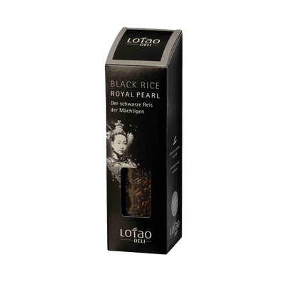 Black Rice Royal Pearl Schwarzer Reis von Lotao in BIO-Qualität