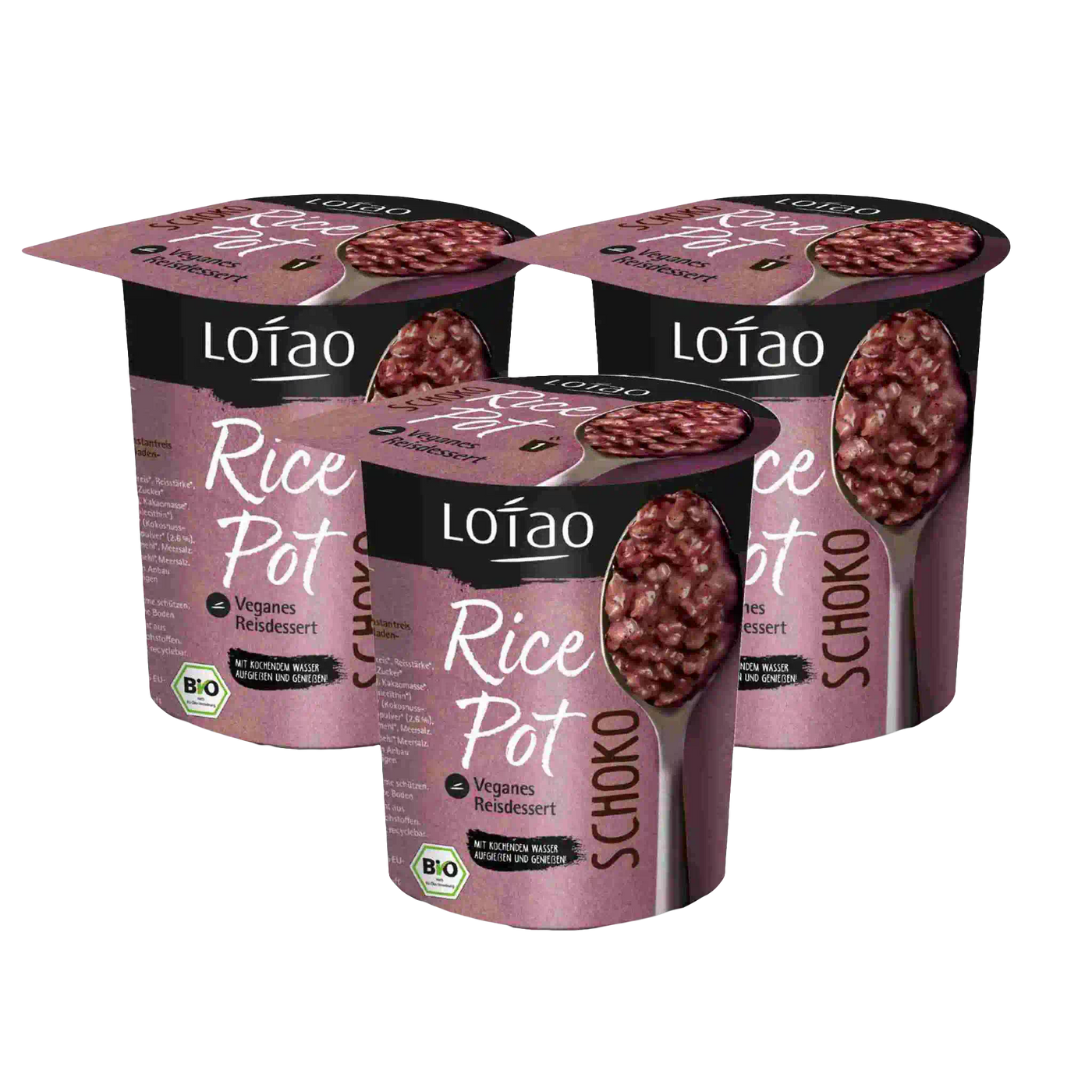 Lotao Rice Pot Schokolade 3er Set