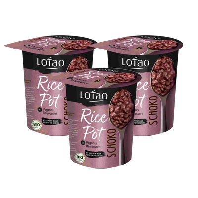 Lotao Rice Pot Schokolade 3er Set